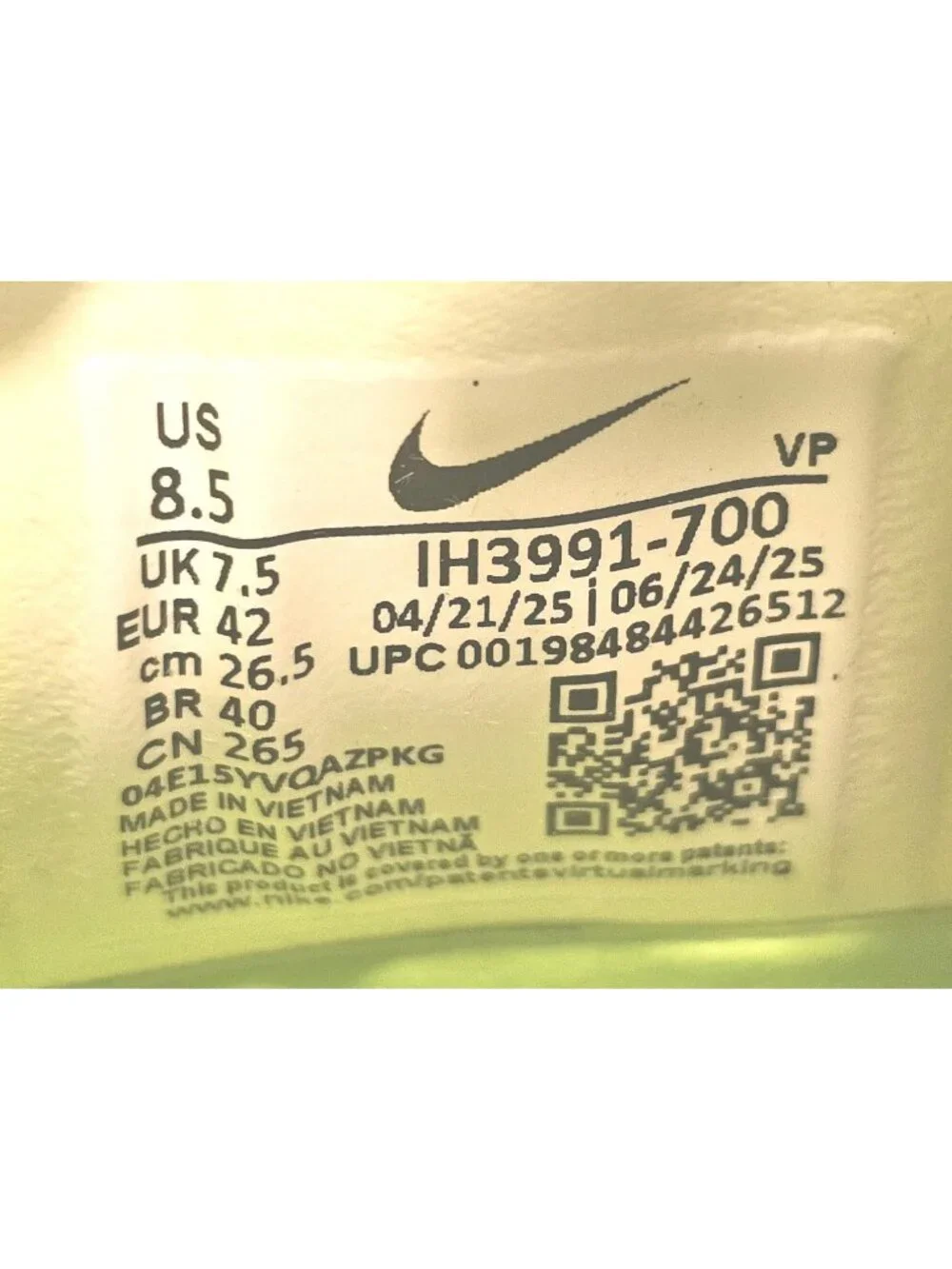 Nike Air Zoom G.T. Cut 1 Breathable Basketball Shoes IH3991-700 - Men's Size 8.5